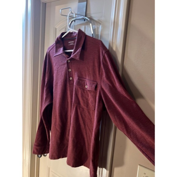 Untuckit Heavyweight‎ Long-Sleeve Polo - Picture 7 of 8